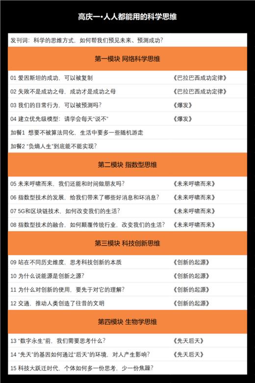 高庆一·人人都能用的科学思维 商品图2