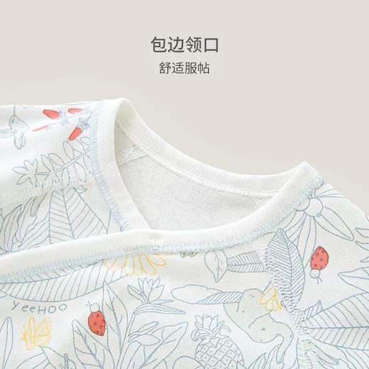英氏婴儿衣服宝宝哈衣2023春夏新品长袖连体衣包屁衣YLDAJ0P001A 商品图1