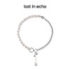 lost in echo 设计师品牌 爱无畏系列 comma蝴蝶珍珠拼接项链 商品缩略图1