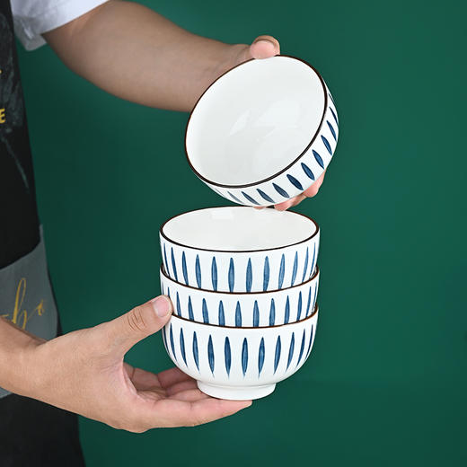 喵梦 千叶草流星雨16件套餐具组合碗碟套装 商品图7