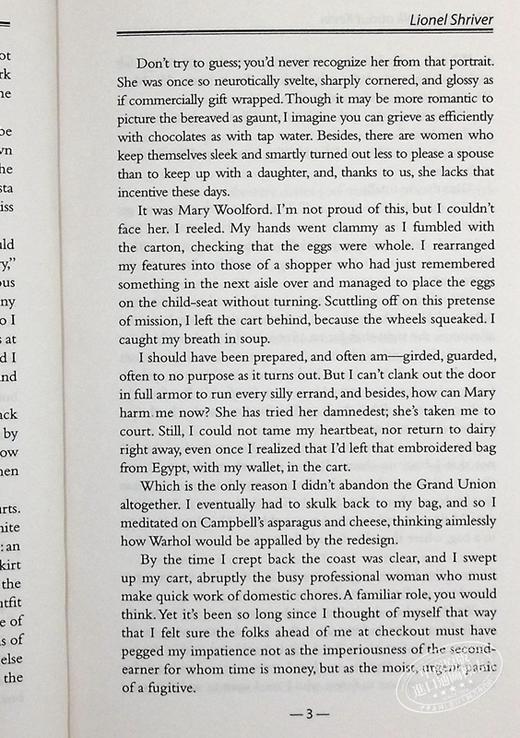 【中商原版】凯文怎么了 电影版 英文原版 We Need To Talk About Kevin  英文小说 Lionel Shriver 商品图5