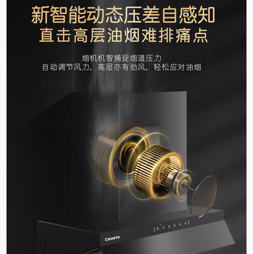 卡萨帝（Casarte）烟机 CXW-358-C3K90AGUD 商品图2