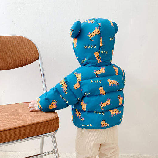 BSA531DMA062宝宝冬季棉衣男童洋气棉服儿童冬装外套女童2023新款衣服婴儿棉袄 商品图3