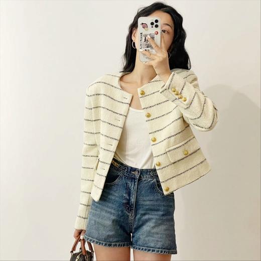 ZARA同厂气质小香风外套/ZARA同厂小香风毛衣 商品图1