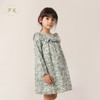【马克珍妮 芦芙】秋装新款 秋日卷草花纯棉连衣裙221709 商品缩略图0