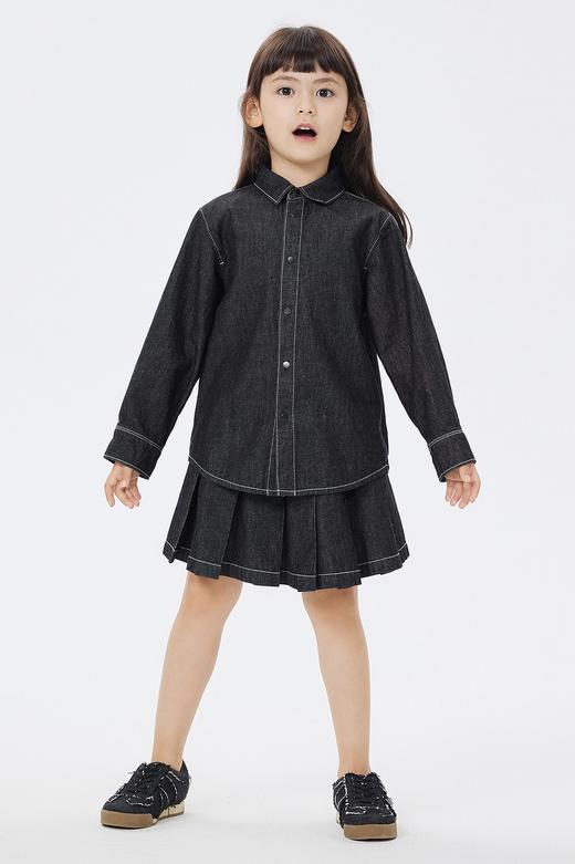 JNBY  23年春款  牛仔长袖衬衣  1N2211250 商品图0