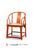 红桥红  家具严选  缅甸花梨（大果紫檀）【藤面 如意壸门垂手圈椅】 商品缩略图1