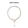 lost in echo 设计师品牌 爱无畏系列 comma蝴蝶珍珠拼接项链 商品缩略图0