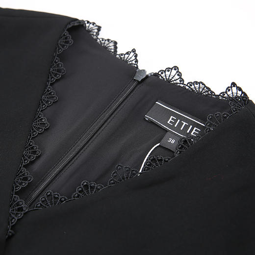 EITIE爱特爱春季新款袖口透视性感连衣裙7307034 商品图7