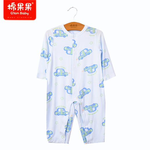 棉果果商场同款春季新品男童兰精莫代尔对开哈衣舒适柔软亲肤好穿M111722423098 商品图0