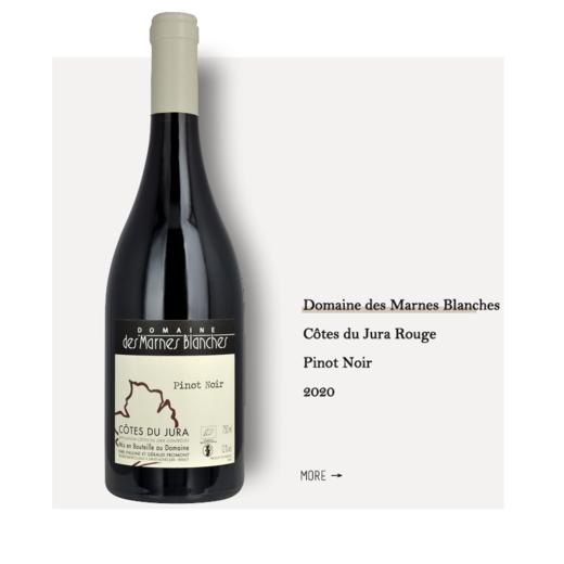 Domaine des Marnes Blanches Côtes du Jura Rouge Pinot Noir 2020 rouge 白岩酒庄黑皮诺干红2020 商品图0