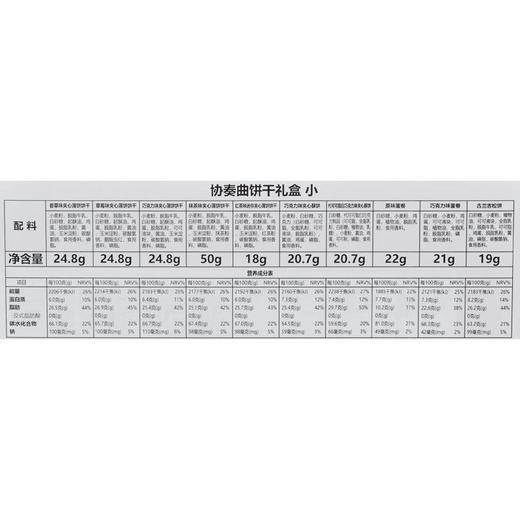 神户协奏曲饼干礼盒２４５．８ｇ/盒 商品图2