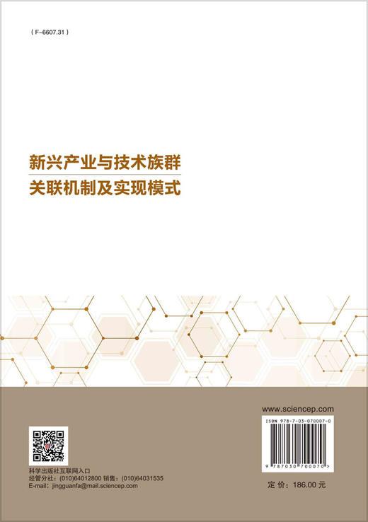 新兴产业与技术族群关联机制及实现模式/武兰芬 姜军 商品图1