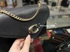 超经典Bug价！Coach Tammie C扣黑色牛皮单肩包链条包 商品缩略图1