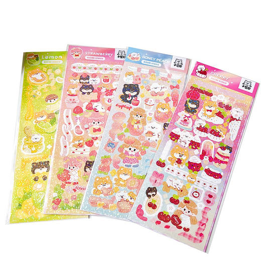 Ricemi小柴团原创咕卡贴纸 商品图0