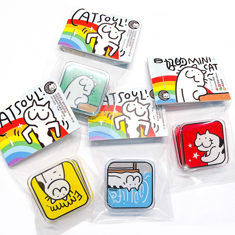 喵魂原创亚克力夹子