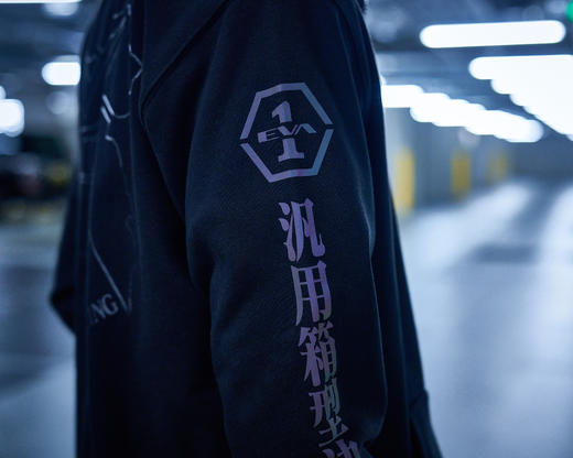 DPLS X EVA RACING HOLOGRAM ZIP UP JACKET 商品图2