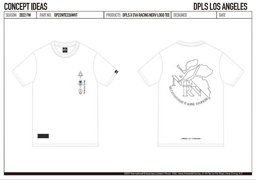 DPLS X EVA RACING NERV LOGO TEE 商品图9
