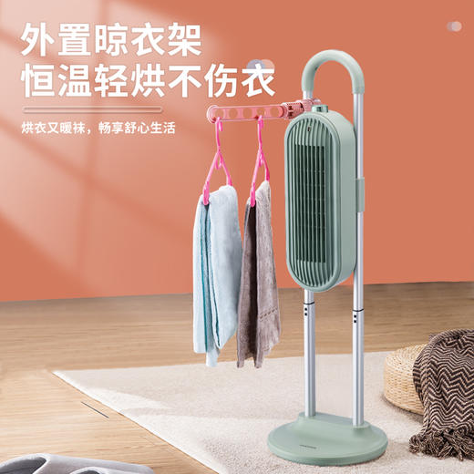 西点SEEDEN 家用电暖器XD-2000H 浅绿色(机械款) 商品图2