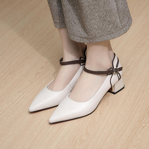 爆款百搭，花朵真皮小皮鞋GLS528 商品图6