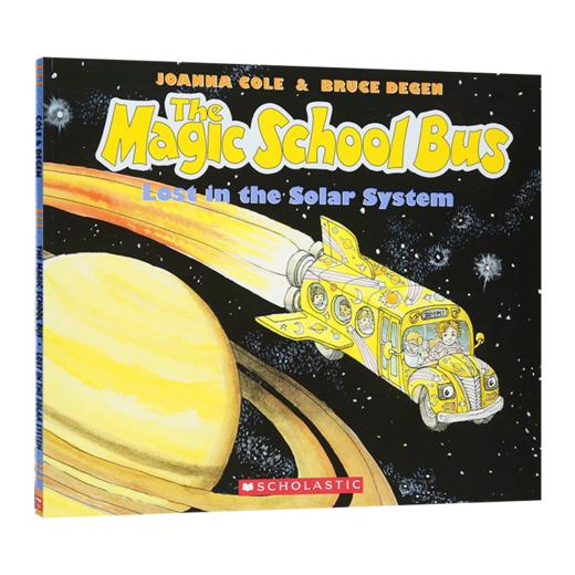 英文原版 神奇校车 迷失太阳系 The Magic School Bus Lost in the Solar System 魔法校车校巴 进口英语书籍 商品图0