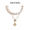 lost in echo 原创设计师品牌 巴洛克珍珠金币项链套装 商品缩略图0