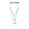 lost in echo 设计师品牌 爱无畏系列cupid丘比特珍珠双层叠戴项链 商品缩略图0