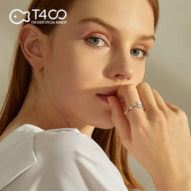 T400 S925银情侣手链戒指系列 余生有你  一路相伴