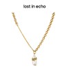 lost in echo 原创设计师品牌 异形琵琶珠拼接链条项链 商品缩略图0