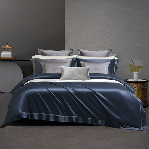 【6F】堂皇  19米姆真丝面料-6A级桑蚕丝-秋霁晚晴 商品图4