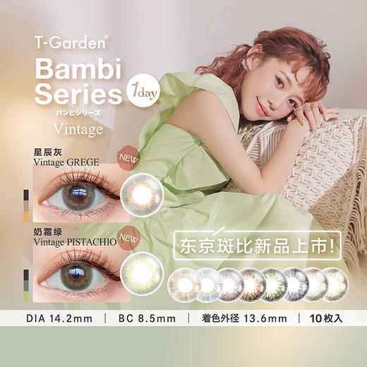 【自营仓·48h发】【2件84折丨4件76折】BambiSeries合集 日抛 中文进口版 10片装 商品图9