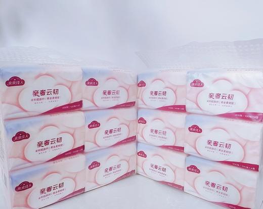 华亿优选 亲亲佳人抽取式面巾纸  6包装/提 （2提共12包） 商品图0