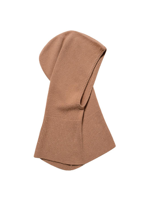 322工房趣致造型纯山羊绒兜帽2022年秋冬新款时髦百搭帽子女A946 商品图4