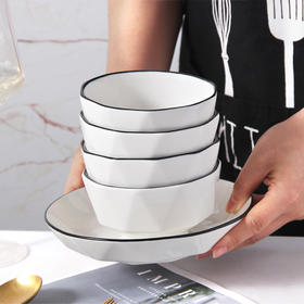 喵梦 10个4.5英寸钻石碗