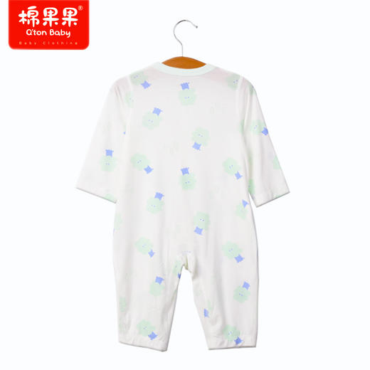 棉果果商场同款春季新品男童兰精莫代尔对开连体衣M101722423095 商品图1