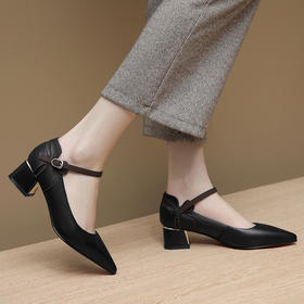 爆款百搭，花朵真皮小皮鞋GLS528