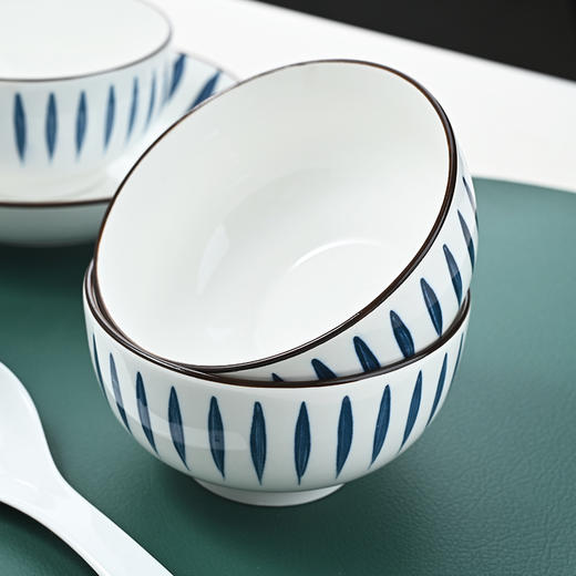 喵梦 千叶草流星雨16件套餐具组合碗碟套装 商品图8