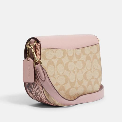 新款叠加折扣！Coach粉拼马鞍包小猪包只要￥1540直邮到手 商品图4