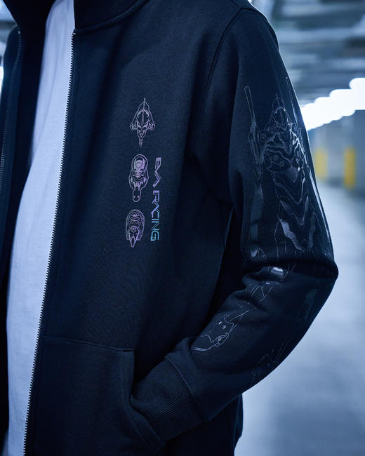 DPLS X EVA RACING HOLOGRAM ZIP UP JACKET 商品图4