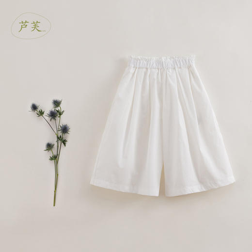 【马克珍妮 芦芙】春装新款 女童轻薄A字宽松阔腿裤230238 商品图3