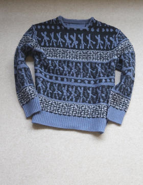 战斗级别的 过年新衣 哈！情侣段 Gvy 联名款 莱恩羊毛 小廓 毛衣