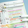 晨光优品软头方杆荧光笔单头12色荧光淡彩海盐色系中小学生做笔记标记笔手账彩色记号笔AHMU1602一支 商品缩略图3