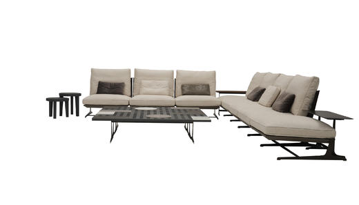 Ebony 组合沙发 | 更多座位组合，皮布面料可选，详询客服 商品图4