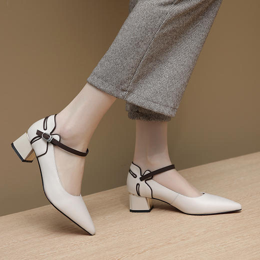 爆款百搭，花朵真皮小皮鞋GLS528 商品图5