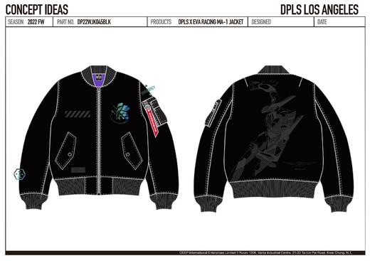 DPLS X EVA RACING MA-1 JACKET 商品图7