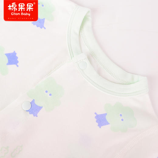 棉果果商场同款春季新品男童兰精莫代尔对开连体衣M101722423095 商品图2