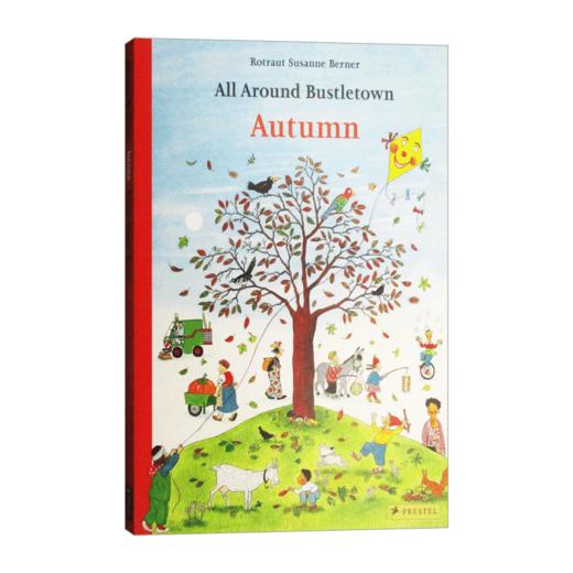 英文原版 All Around Bustletown Autumn 布斯敦镇的四周 秋天 英文版 Rotraut Susanne Berner 进口英语原版书籍 商品图0