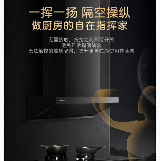 卡萨帝（Casarte）烟机 CXW-358-C3K90AGUD 商品图5