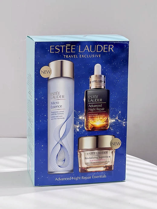 【海关保税直发】Estee Lauder雅诗兰黛抗衰老新版三件套-原生液200ml+小棕瓶50ml+智妍面霜75ml-会员5折-图片参考实物为准 商品图0