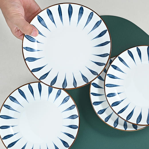 喵梦 千叶草流星雨16件套餐具组合碗碟套装 商品图4